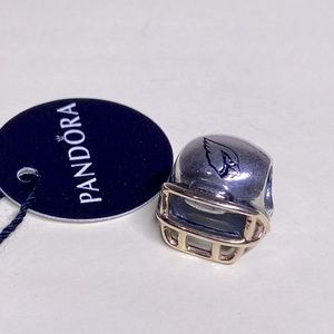 Pandora Arizona Cardinals Football Helmet Charm .